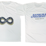 Round Neck Polyster T shirt - Back Shoulder and Front Chest