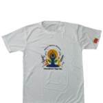 Round Neck Polyster T shirt - Front Chest